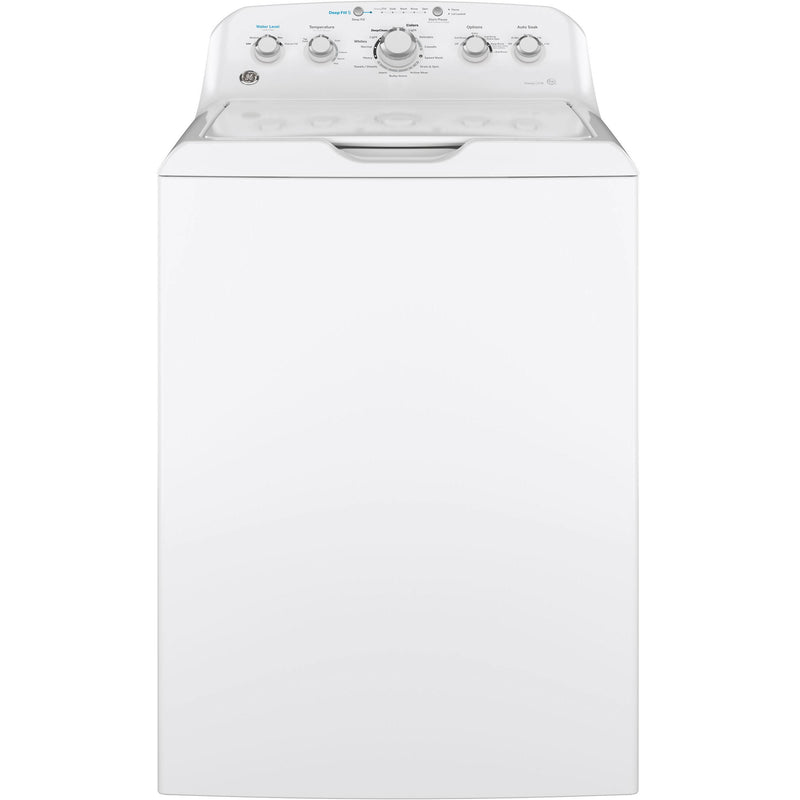 GE 4.5 cu.ft. Top Loading Washer with Stainless Steel Tub GTW465ASNWW IMAGE 1