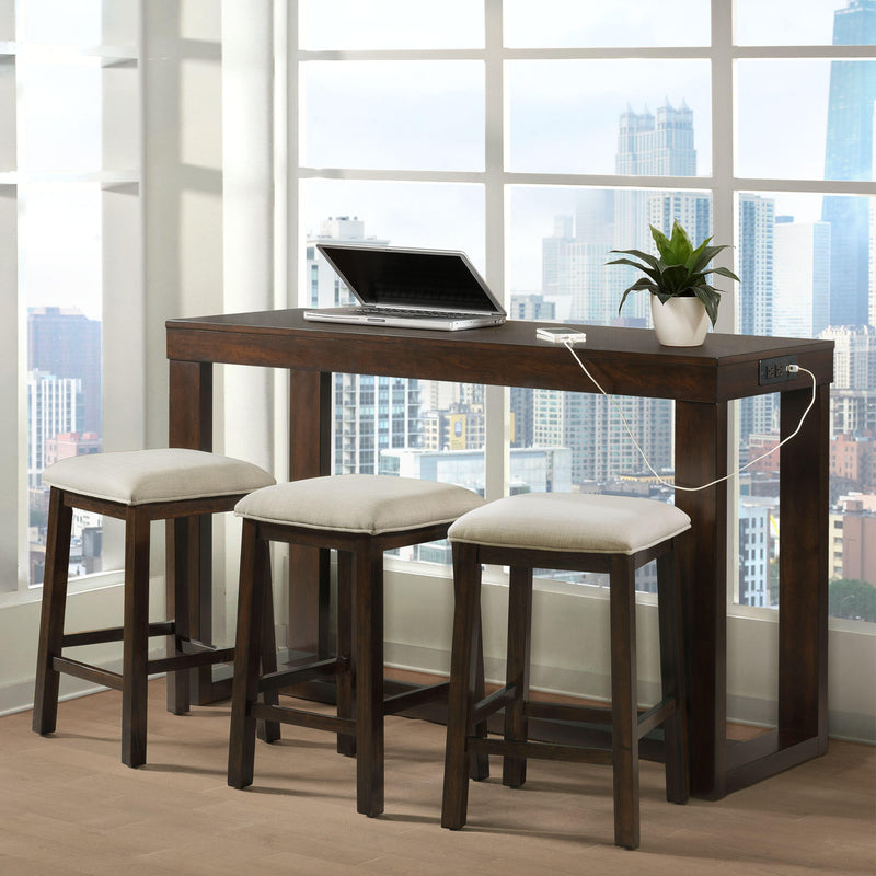 Elements International 4 pc Pub Height Dinette THY100BTSP IMAGE 4