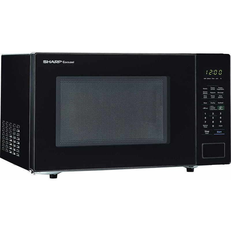 Sharp 21.3-inch, 1.4 cu.ft. Countertop Microwave Oven with Auto Defrost ZSMC1441CB IMAGE 5