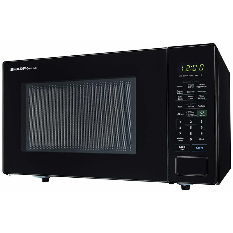 Sharp 21.3-inch, 1.4 cu.ft. Countertop Microwave Oven with Auto Defrost ZSMC1441CB IMAGE 6