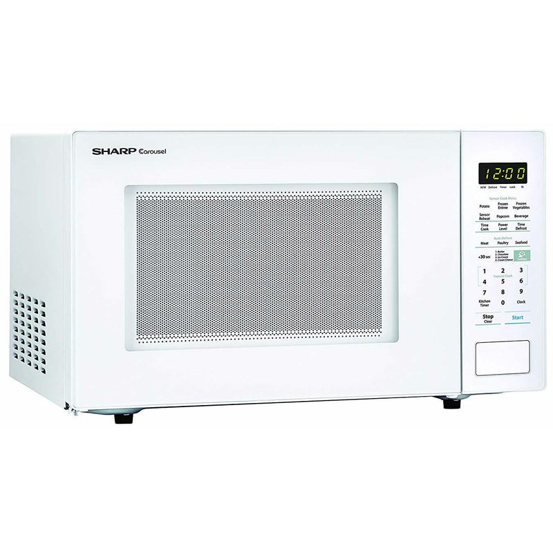 Sharp 21.3-inch, 1.4 cu.ft. Countertop Microwave Oven with Auto Defrost ZSMC1441CW IMAGE 5