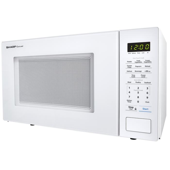 Sharp 20.3-inch, 1.1 cu.ft. Countertop Microwave Oven with Auto Defrost SMC1131CW IMAGE 5