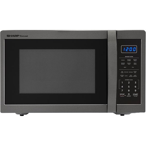 Sharp 20.4-inch, 1.4 cu.ft. Countertop Microwave Oven with Auto Defrost SMC1452CH IMAGE 1