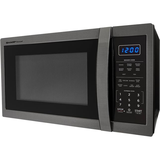 Sharp 20.4-inch, 1.4 cu.ft. Countertop Microwave Oven with Auto Defrost SMC1452CH IMAGE 4