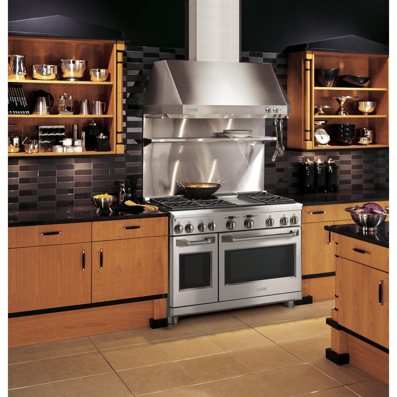 Monogram 48-inch Freestanding Dual-Fuel Range ZDP486NDPSS IMAGE 7