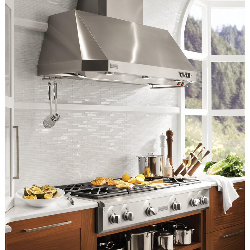 Monogram 48-inch Wall Mount Range Hood ZV48TSFSS IMAGE 2