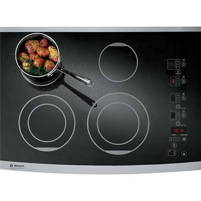 Monogram 30-inch Built-In Electric Cooktop ZEU30RSFSS IMAGE 1