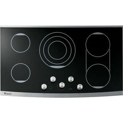 Monogram 36-inch Built-In Electric Cooktop ZEU36KSKSS IMAGE 1