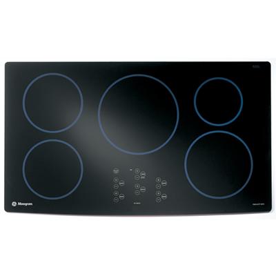 Monogram 36-inch Built-In Electric Cooktop ZHU36RBMBB IMAGE 1