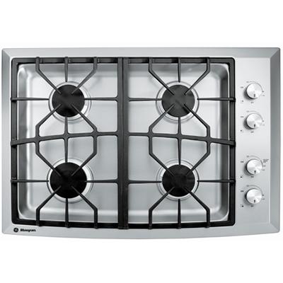 Monogram 30-inch Built-In Gas Cooktop ZGU384LSMSS IMAGE 1