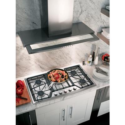 Monogram 36-inch Built-In Gas Cooktop ZGU385LSMSS IMAGE 3