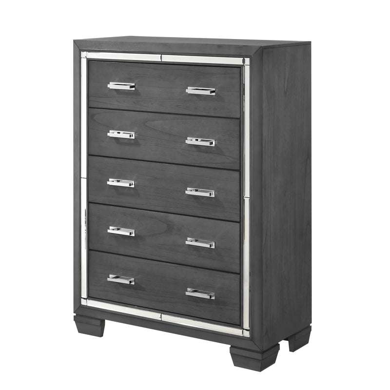 Elements International Titanium 5-Drawer Chest TT100CH IMAGE 1