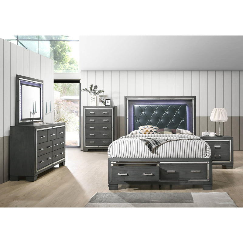 Elements International Titanium 7-Drawer Dresser TT100DR IMAGE 6