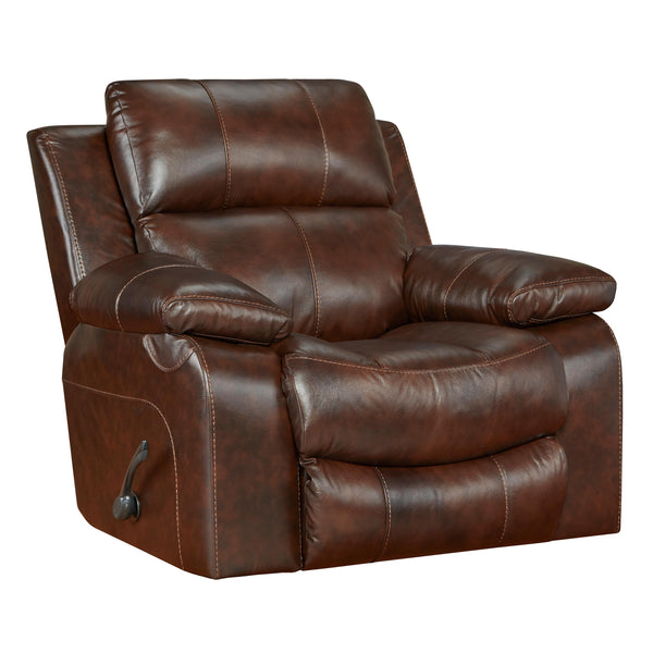 Catnapper Positano Rocker Leather Match Recliner 4990-2 1268-09/3068-09 IMAGE 1