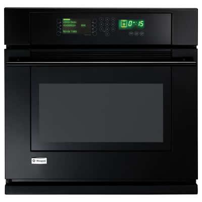 Monogram 30-inch, 4.3 cu. ft. Built-in Single Wall Oven with Convection ZET3038BHBB IMAGE 1