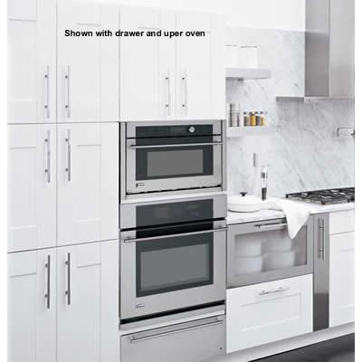 Monogram 30-inch, 4.3 cu. ft. Built-in Single Wall Oven with Convection ZET3038SHSS IMAGE 2