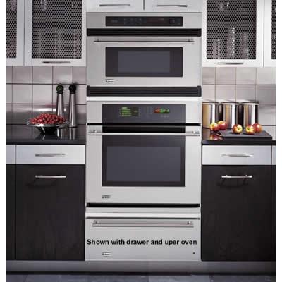 Monogram 30-inch, 4.3 cu. ft. Built-in Single Wall Oven with Convection ZET3038SHSS IMAGE 3