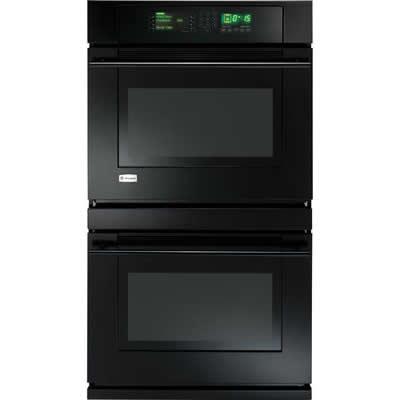 Monogram 30-inch, 8.7 cu.ft Double Built-in Wall Oven ZET3058BHBB IMAGE 1