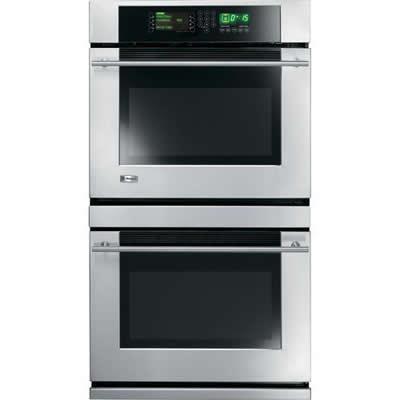 Monogram 30-inch, 8.7 cu. ft. Built-in Double Wall Oven with Convection ZET3058SHSS IMAGE 1