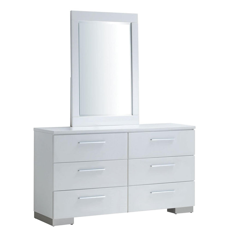 Furniture of America Christie Dresser Mirror CM7550M IMAGE 2