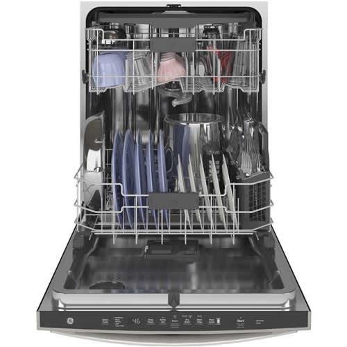 GE 24-inch Built-in Dishwasher with Sanitize Option GDT665SMNES IMAGE 4