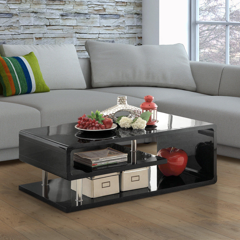 Furniture of America Ninove Coffee Table CM4057BK-C IMAGE 3