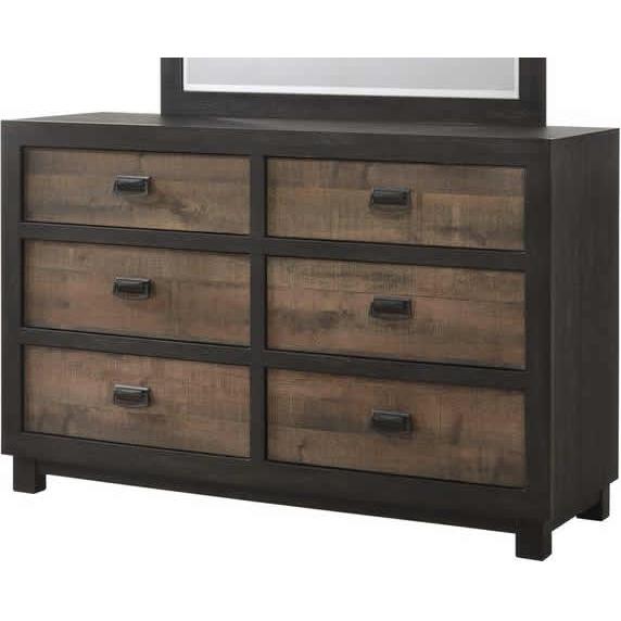 Elements International Harlington 6-Drawer Dresser HG100DR IMAGE 1