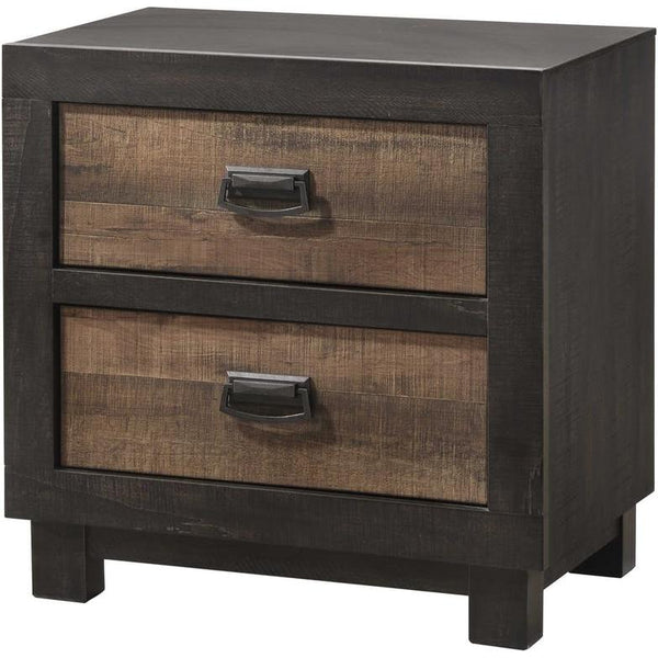 Elements International Harlington 2-Drawer Nightstand HG100NS IMAGE 1