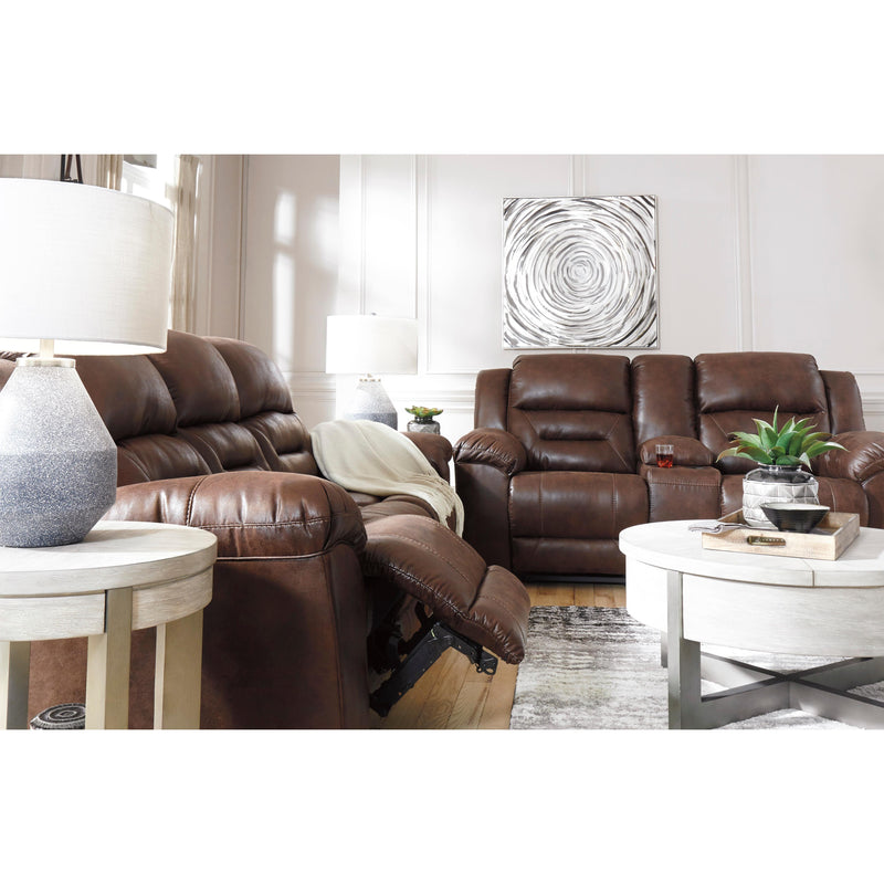 Signature Design by Ashley Stoneland Power Reclining Leather Look Sofa 3990487 IMAGE 7