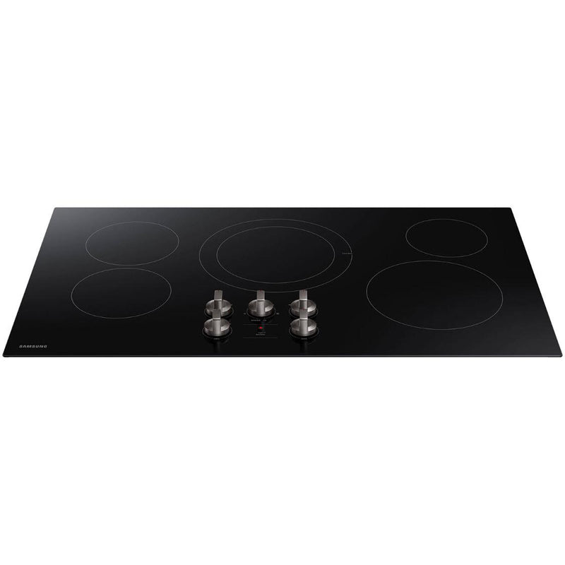 Samsung 36-inch Built-in Electric Cooktop with Hot Surface Indicator NZ36R5330RK/AA IMAGE 4