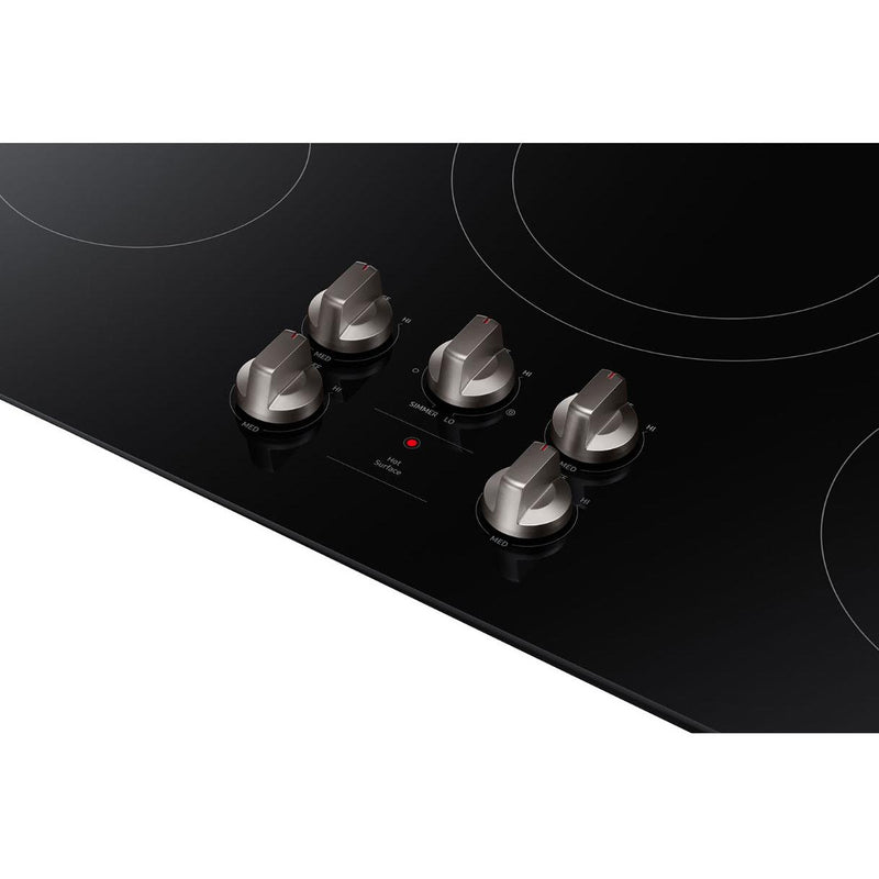 Samsung 36-inch Built-in Electric Cooktop with Hot Surface Indicator NZ36R5330RK/AA IMAGE 5