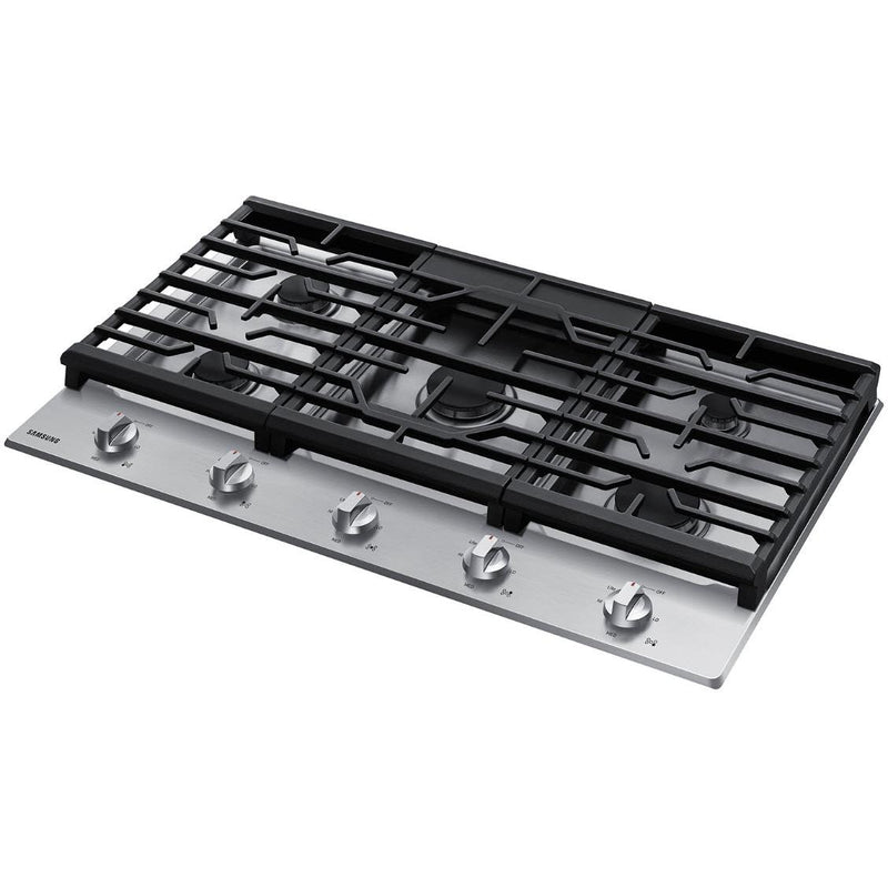 Samsung 36-inch Built-in Gas Cooktop NA36R5310FS/AA IMAGE 5