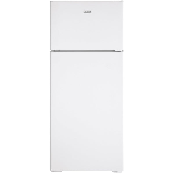 Hotpoint 28-inch, 17.5 cu.ft. Freestanding Top Freezer Refrigerator HPS18BTNRWW IMAGE 1