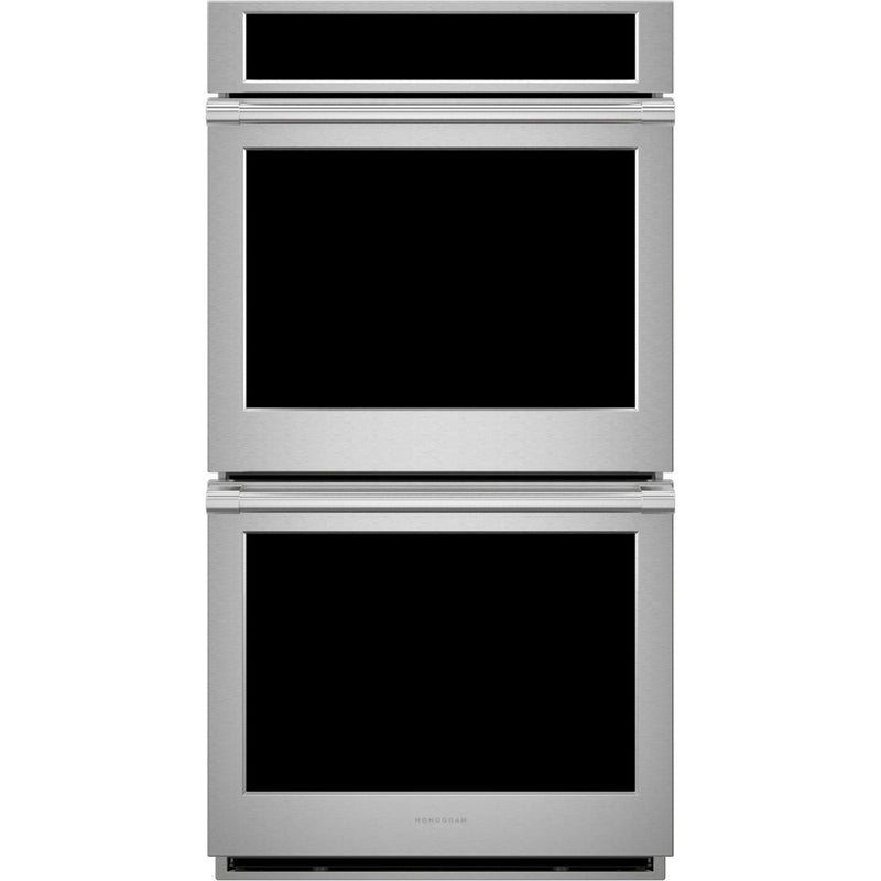 Monogram 27-inch, 8.6 cu.ft. Built-in Double Wall Oven with True European Convection ZKD90DPSNSS IMAGE 1