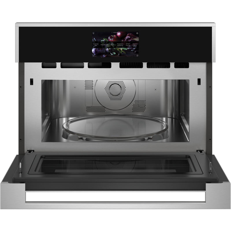 Monogram 27-inch, 1.7 cu.ft. Built-in Single Wall Oven with True European Convection ZSB9121NSS IMAGE 3