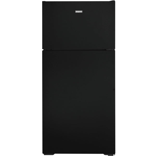 Hotpoint 28-inch, 15.6 cu.ft. Freestanding Top Freezer Refrigerator HPS16BTNRBB IMAGE 1