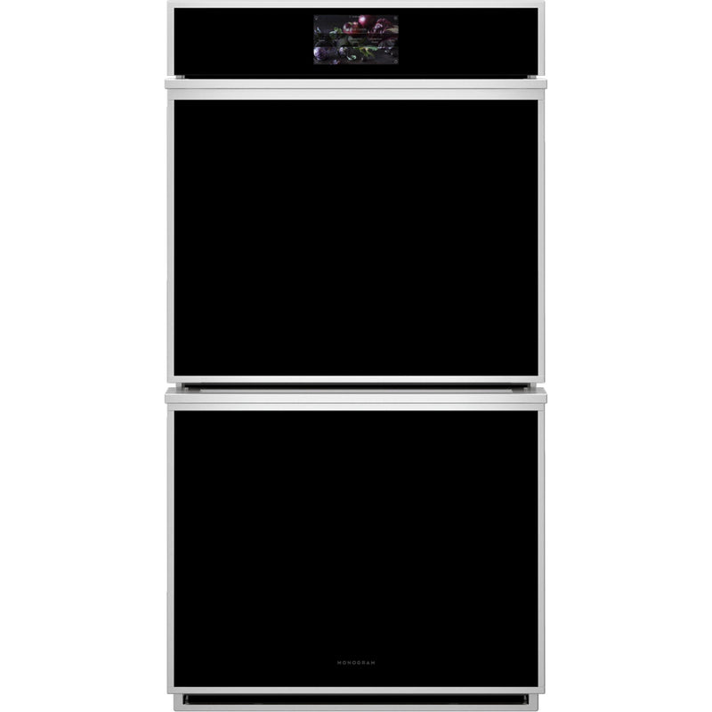 Monogram 27-inch, 8.6 cu.ft. Built-in Double Wall Oven with True European Convection ZKD90DSSNSS IMAGE 2