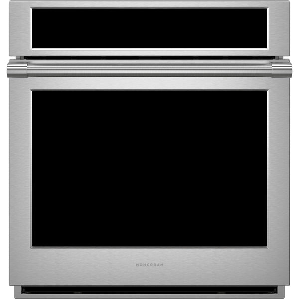 Monogram 27-inch, 4.3 cu.ft. Built-in Single Wall Oven with True European Convection ZKS90DPSNSS IMAGE 1