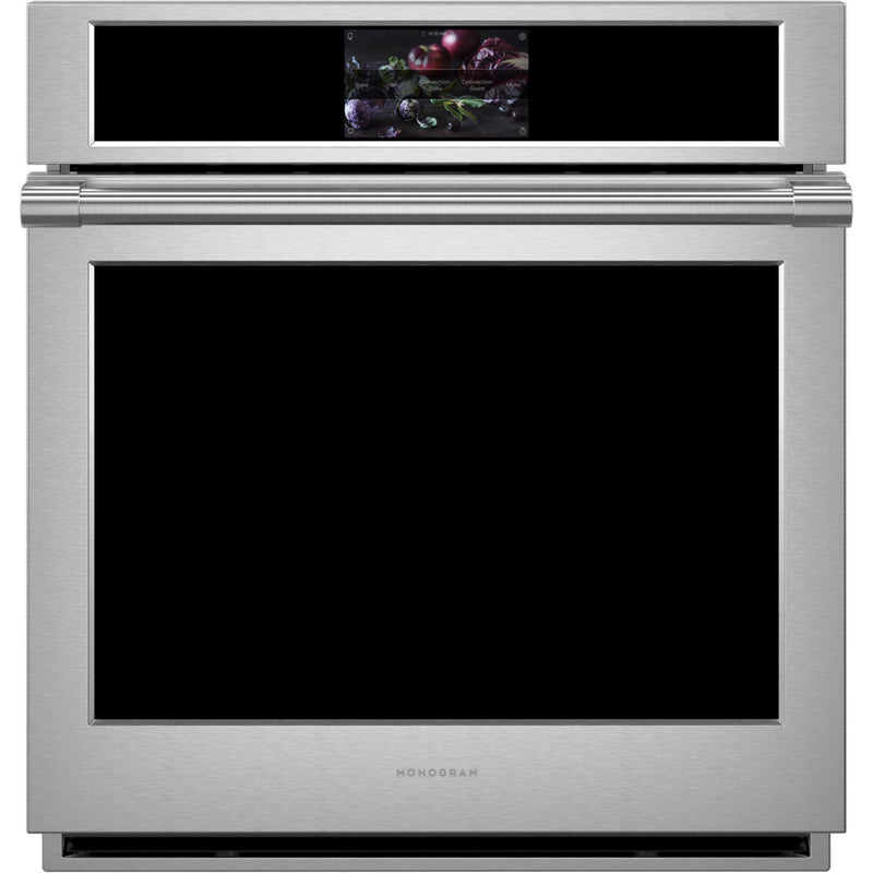 Monogram 27-inch, 4.3 cu.ft. Built-in Single Wall Oven with True European Convection ZKS90DPSNSS IMAGE 2