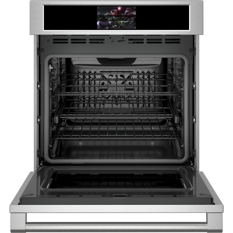 Monogram 27-inch, 4.3 cu.ft. Built-in Single Wall Oven with True European Convection ZKS90DPSNSS IMAGE 3