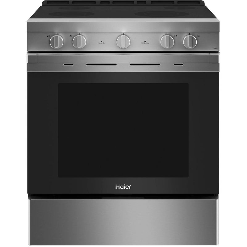 Haier 30-inch Freestanding Electric Range with Convection QSS740RNSS IMAGE 1