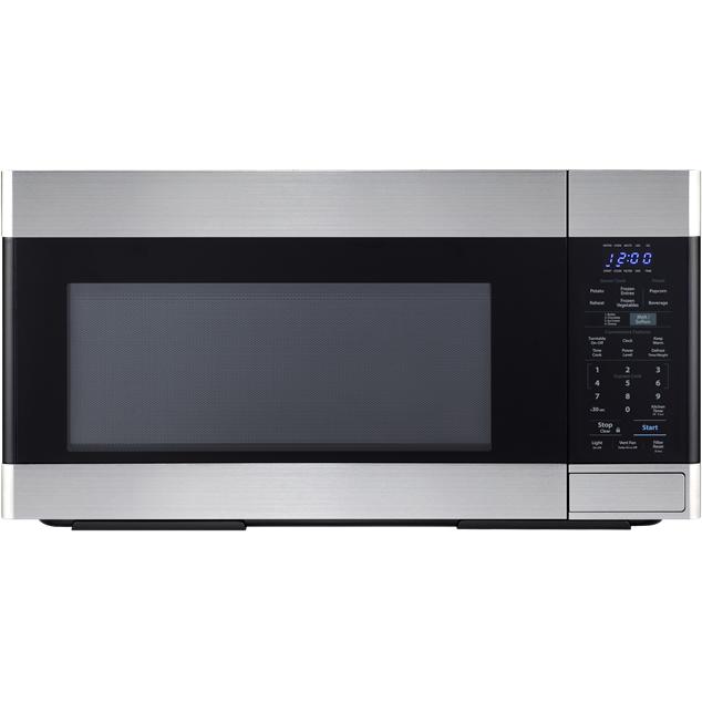 Sharp 30-inch, 1.6 cu.ft. Over-the-range Microwave Oven with LED Lighting SMO1652DS IMAGE 3