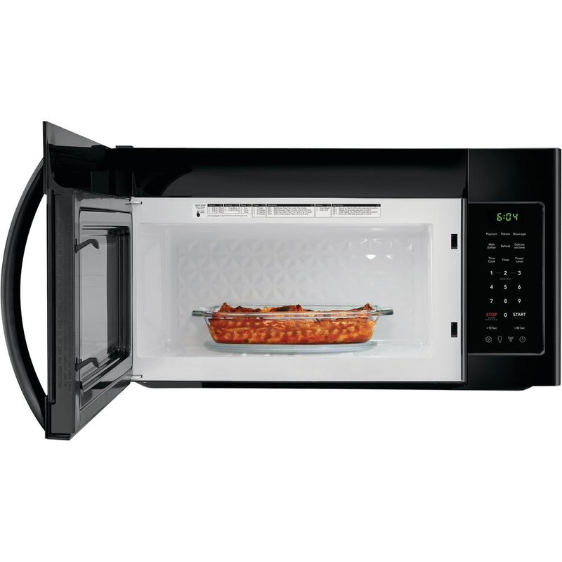 Frigidaire 30-inch, 1.8 cu.ft. Over-the-Range Microwave Oven with 2-Speed Ventilation FFMV1846VB IMAGE 7