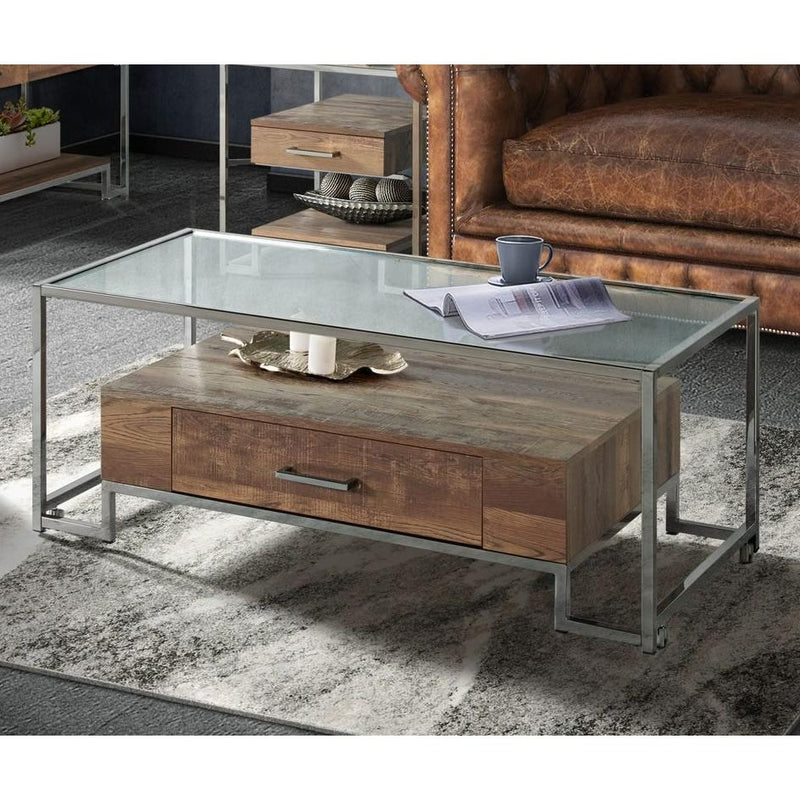 Elements International Matrix Coffee Table CTMX100CTE IMAGE 1