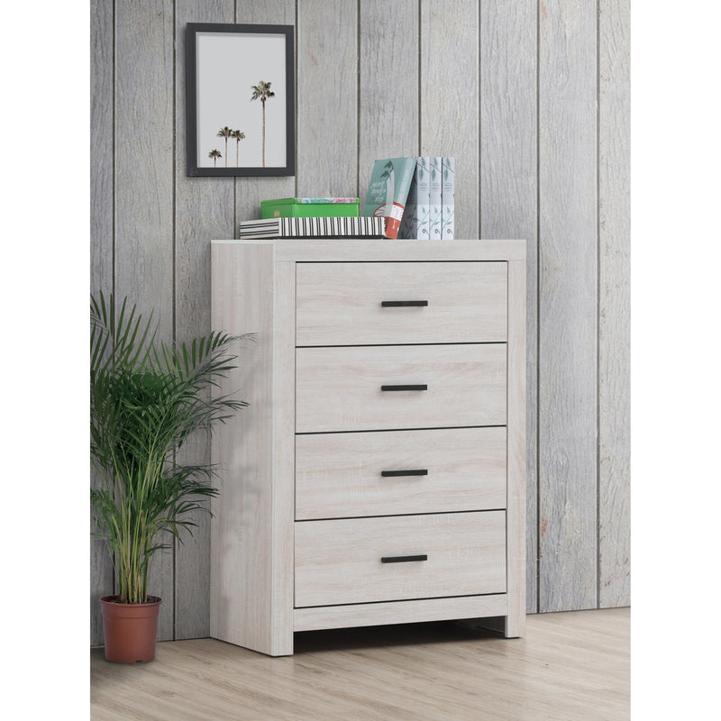 Coaster Furniture Brantford 4-Drawer Chest 207055 IMAGE 2