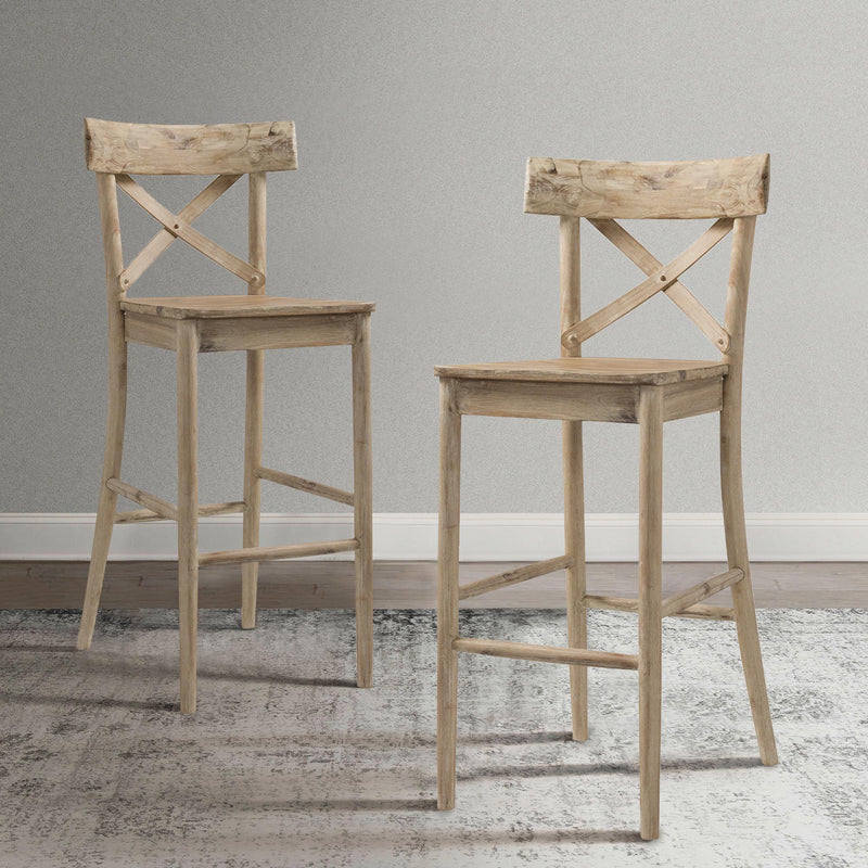 Elements International Callista Pub Height Stool LCL100BST IMAGE 9