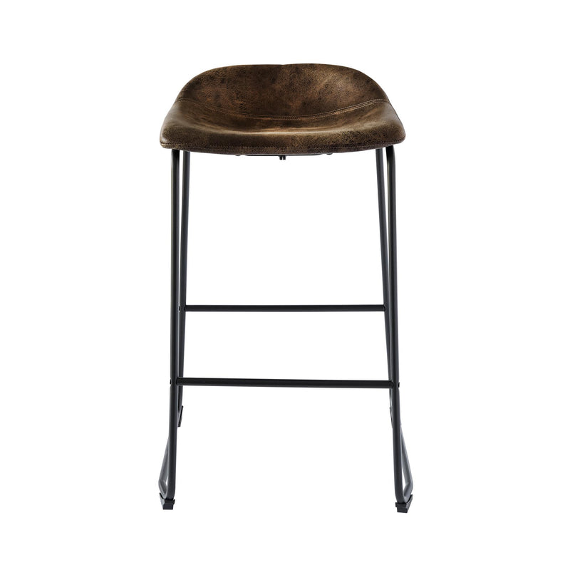 Elements International Cruz Pub Height Stool BCZ400BSE IMAGE 2