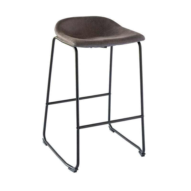 Elements International Cruz Pub Height Stool BCZ900BSE IMAGE 1