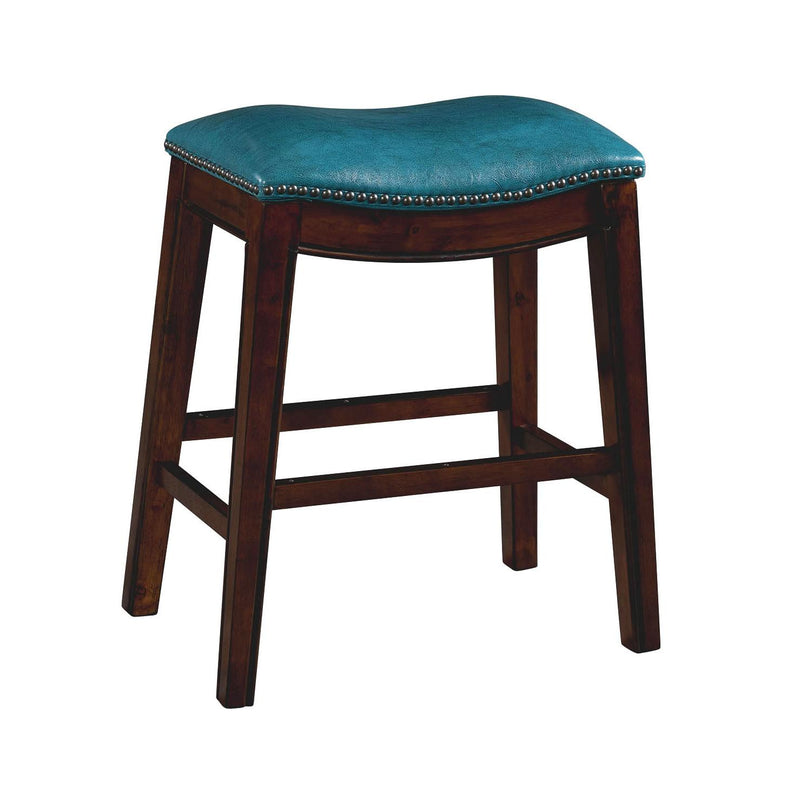 Elements International Fiesta Counter Height Stool LFS100CSTBL IMAGE 1