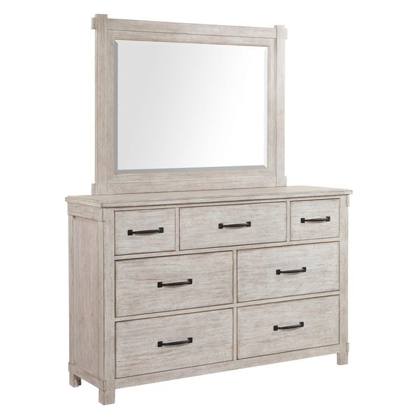 Elements International Scott 7-Drawer Dresser with Mirror SC600DRMR IMAGE 1